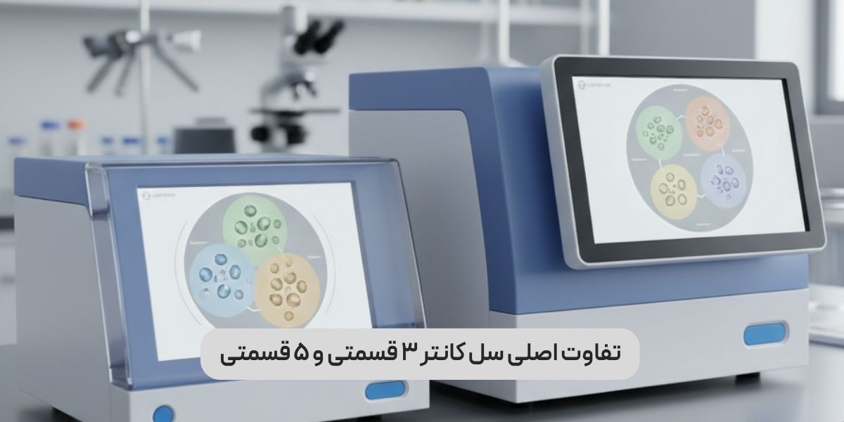 تفاوت اصلی سل کانتر ۳ قسمتی و ۵ قسمتی چیست؟