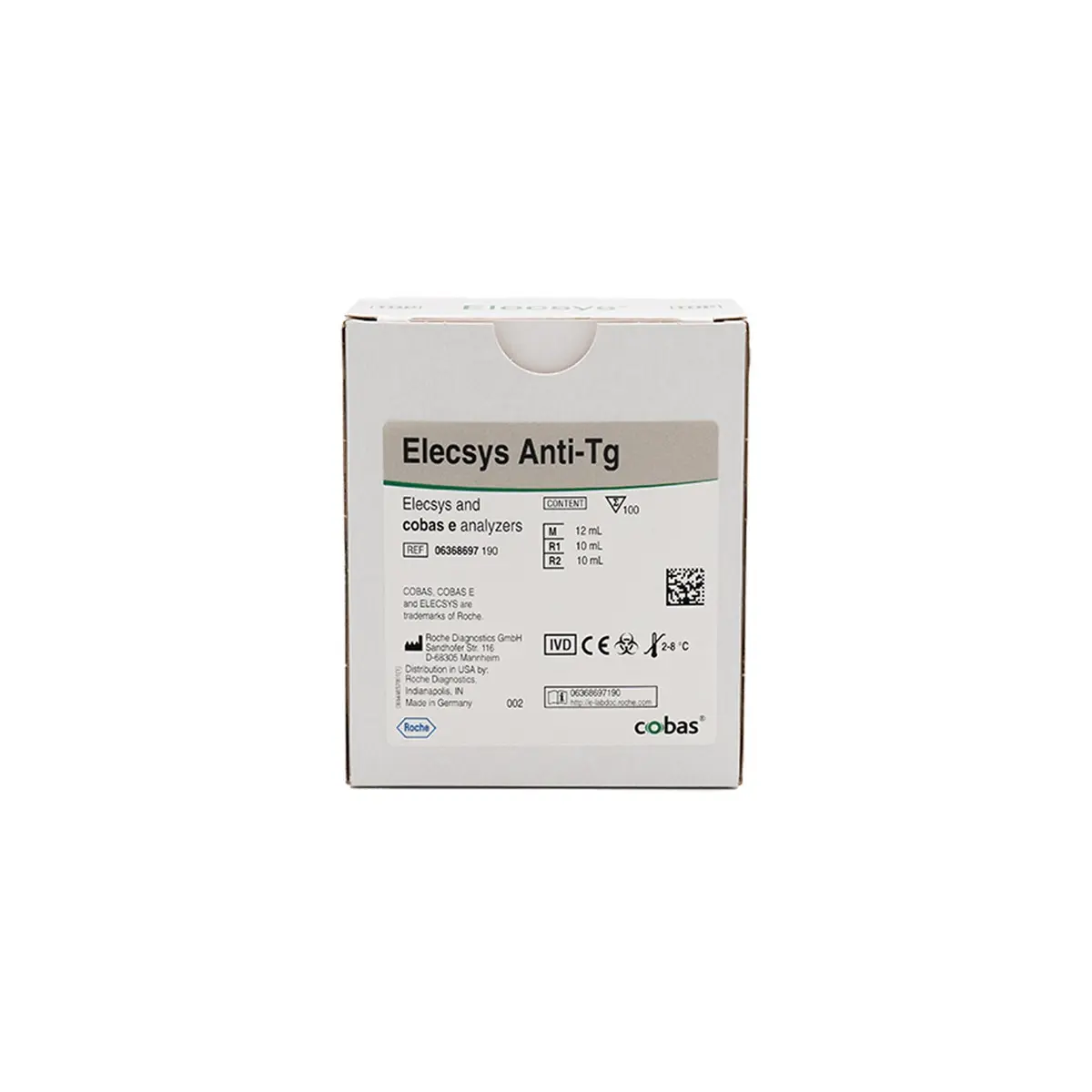 Roche Elecsys Anti-Tg کیت آنتیبادی ضد تیروگلوبولین برای دستگاه Roche cobas e